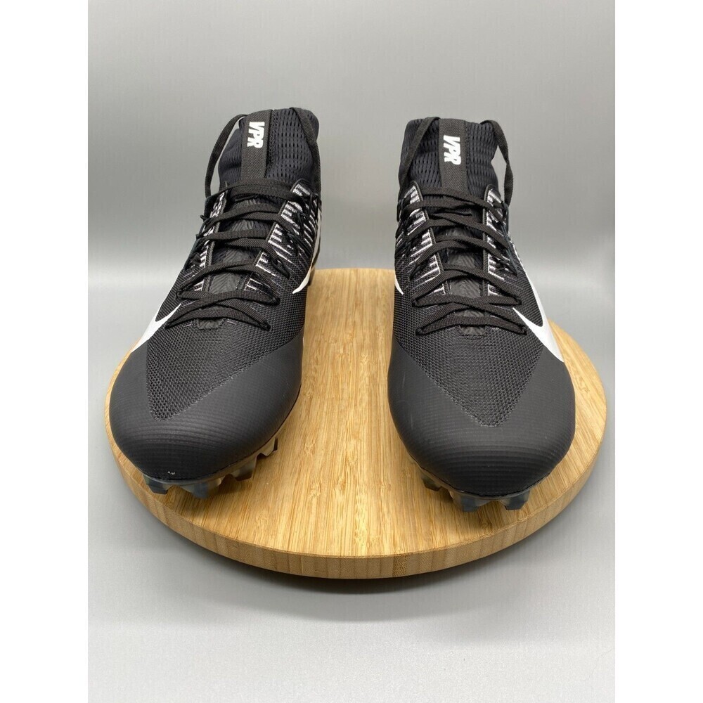 Nike Shoes Mens 14.5 Vapor Untouchable 2 Black Football Cleats Black 924113-001 - Picture 7 of 13